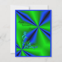 Valentijnsdag - hart en vlinder op regenboog