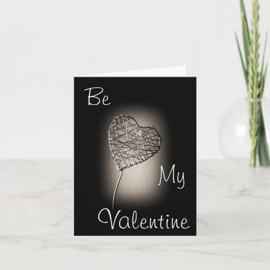 Valentijnsdag hart feestdagen kaart (Voorkant)