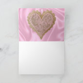 Valentijnsdag Hart Kaart (Binnen)