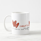 Valentijnsdag Hart Koffiemok (Links)