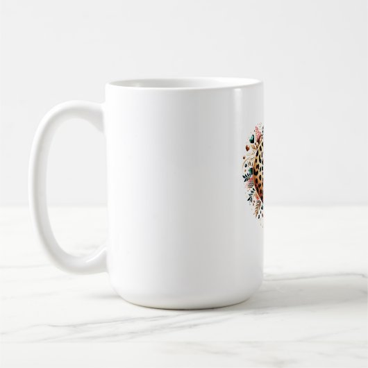 Valentijnsdag hart koffiemok (Links)