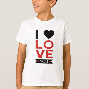 Valentijnsdag Hart Love Couples Cute Gift Idee T-shirt