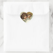 VALENTIJNSDAG HART MET CUPIDE STICKER (Tas)