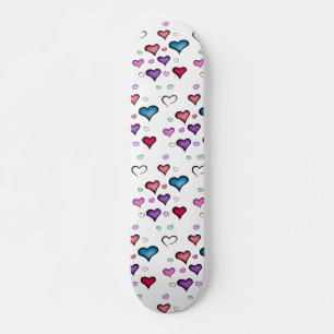 Valentijnsdag hart persoonlijk skateboard