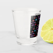 Valentijnsdag hart Shot Glass Glas (Links)