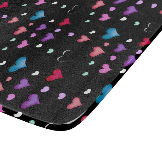 Valentijnsdag hart snijplank (Hoek)