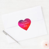 Valentijnsdag Hart Sticker (Envelop)