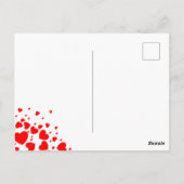Valentijnsdag - hart van de harten briefkaart (Achterkant)