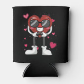 Valentijnsdag hart video gamer blikjeskoeler (Voorkant)