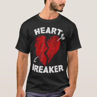 Valentijnsdag hartbreker Cadeauidee T-shirt