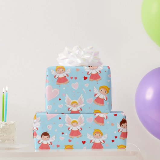 Valentijnsdag harten inpakpapier (Feestgeschenken)