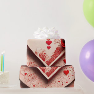 Valentijnsdag harten  Inpakpapier