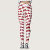 Valentijnsdag Harten leggings (Voorkant)