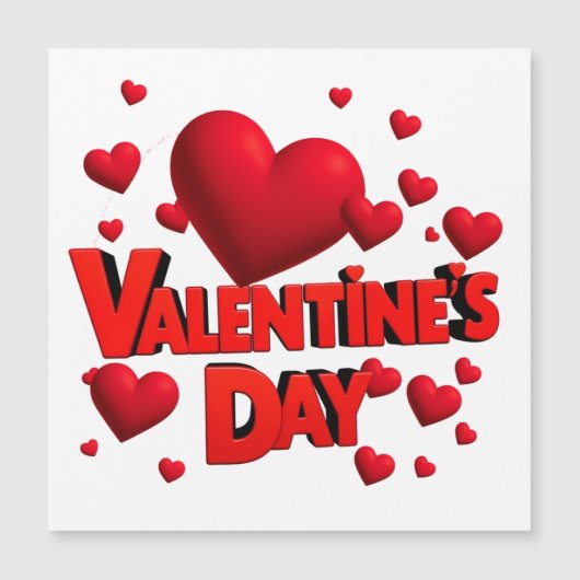 Valentijnsdag harten liefde  (Voorkant)