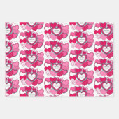 Valentijnsdag Harten Persoonlijke naam bijenmijn Inpakpapier Vel (Voorkant 2)