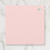 Valentijnsdag Harten Roze Bedankjes Labels (Achterkant)