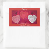 Valentijnsdag harten Stickers (Tas)