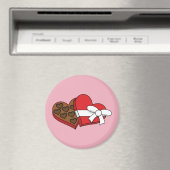 Valentijnsdag - Hartenbonkdoos Magneet (Insitu (Vaatwasser))