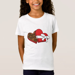 Valentijnsdag - Hartenbonkdoos T-shirt