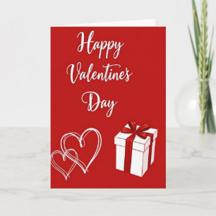 Valentijnsdag Hartjes Cadeau Liefdeskaart Kaart