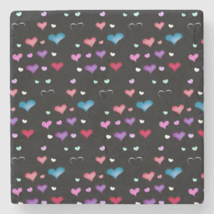 Valentijnsdag hartkloppingen Onderzetter