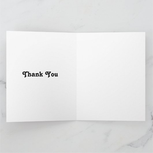 Valentijnsdag hartkoekjes bedankkaart (Binnen)