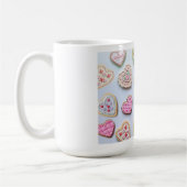 Valentijnsdag hartkoekjes koffiemok (Links)