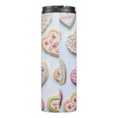 Valentijnsdag hartkoekjes thermosbeker (Achterkant)