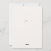 Valentijnsdag Hartpatroon Foto Feestdagenkaart (Achterkant)