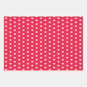 Valentijnsdag hartpatroon inpakpapier vel (Voorkant 2)