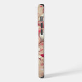 Valentijnsdag hartpatroon iPhone hoesje (Linkerkant)