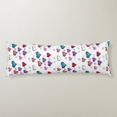 Valentijnsdag hartslag Pillow Lichaamskussen (Achterkant)