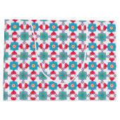 Valentijnsdag hartspatroon, grote cadeautas (Achterkant)