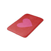 Valentijnsdag Heart Bath Mat (Gekanteld)