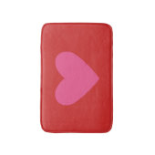 Valentijnsdag Heart Bath Mat (Voorkant Verticaal)