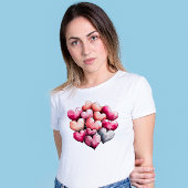 Valentijnsdag Heart Design T-shirt