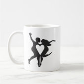 Valentijnsdag Heart Koffiemok (Links)