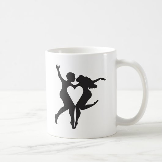 Valentijnsdag Heart Koffiemok (Rechts)