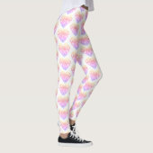 Valentijnsdag Heart Leggings vrouwen (Rechts)