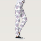 Valentijnsdag Heart Leggings vrouwen (Rechts)