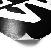 Valentijnsdag Heart Plaid Love Foto Afdruk (Hoek)