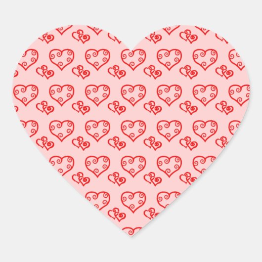 VALENTIJNSDAG HEART STICKERS - GIFTWRAP (Voorkant)