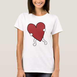 Valentijnsdag Heart T-shirt