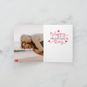 Valentijnsdag Heart Texas Armadillo Feestdagen Kaart (Binnen)