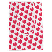 Valentijnsdag Heart Texas Armadillo Medium Cadeauzakje (Achterkant)