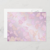 Valentijnsdag. Hearts. Feestdagenkaart (Voorkant / Achterkant)