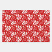 Valentijnsdag Hearts Inpakpapier Vel (Voorkant 2)