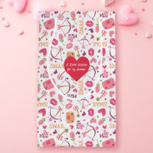 Valentijnsdag Hearts & Kisses Gift Bag