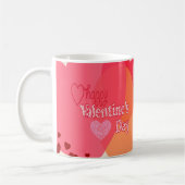 Valentijnsdag Hearts Koffiemok (Links)