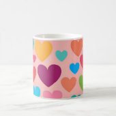 Valentijnsdag Hearts Koffiemok (Center)